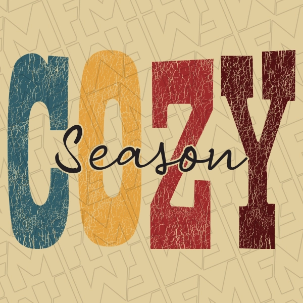 Cozy Season Fall DTF Transfer | Fall Direct-to-Film | 0266