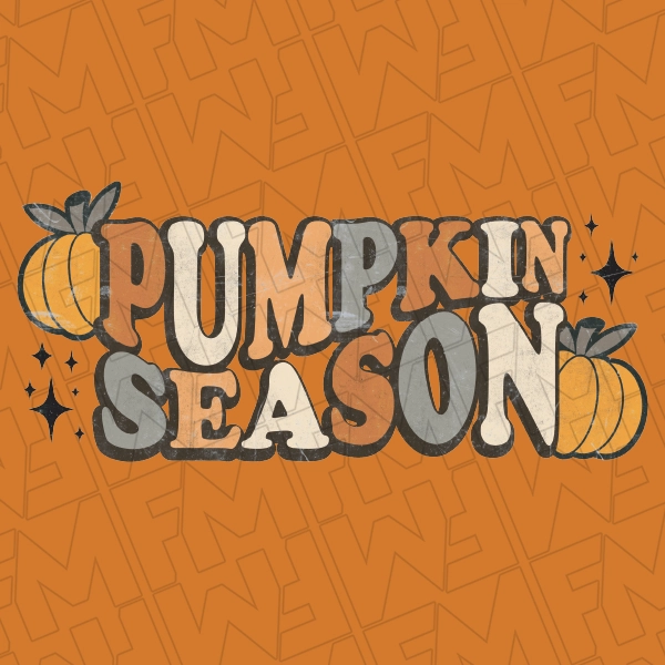 Pumpkin Season Fall DTF Transfer | Fall Direct-to-Film | 0288
