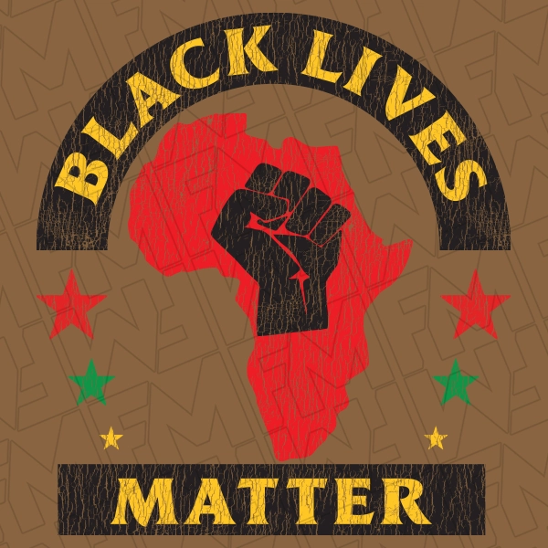 Black Lives Matter South Africa Fist DTF Transfer 0445