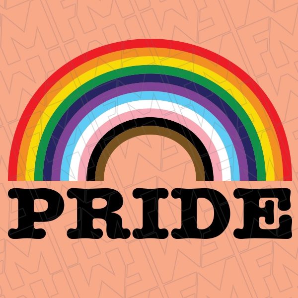 Inclusive Rainbow LGBTQ Pride DTF Transfer 0533