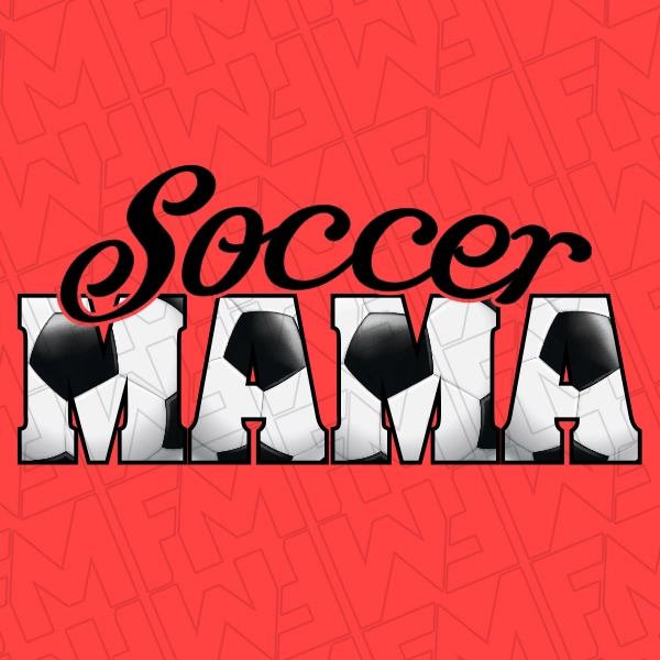 Soccer Mama DTF transfer Mothers Day Direct to Film  0614