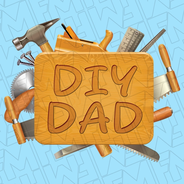 DIY Dad DTF Transfer  Fathers Day Direct to Film  0626