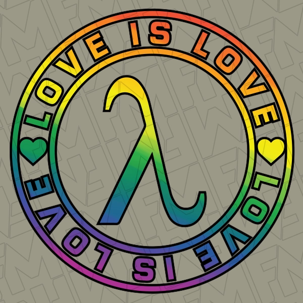 Love Is Love A Secret Letter LGBTQ Pride DTF Transfer  Trendy Directto-Film  0636